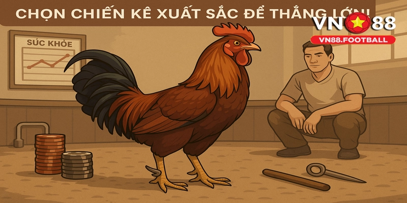 Bí quyết chọn chiến kê xuất sắc cho Đá Gà VN88!