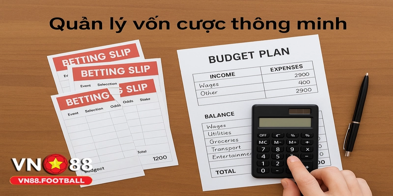 Quản lý vốn cược thông minh – giảm thiểu rủi ro khi soi kèo.