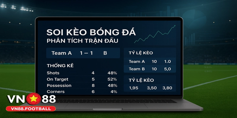 Soi kèo bóng đá chính xác với dữ liệu thống kê chi tiết.